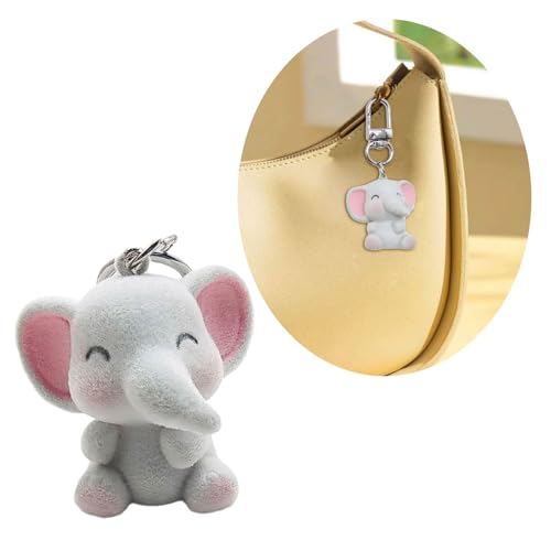 JSGHGDF Stilvolle Damenschlüsselketten Cartoon 3D Animal Keyring Hängende Anhängerverzierung Für Autohandtaschen Und Taschen Dekoration von JSGHGDF