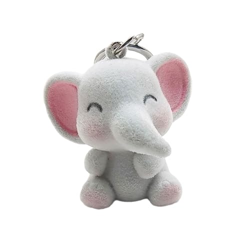 JSGHGDF Stilvolle Damenschlüsselketten Cartoon 3D Animal Keyring Hängende Anhängerverzierung Für Autohandtaschen Und Taschen Dekoration von JSGHGDF