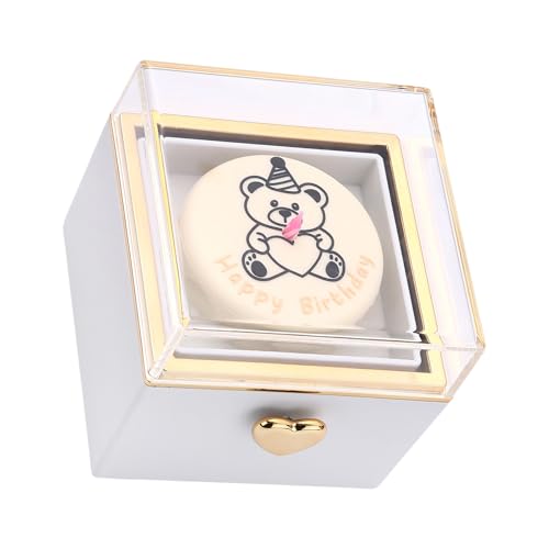 JSGHGDF Stilvolle Rotierende Ringe Box Überraschungen Geschenk Mit Kerzenhalter Für Engagements Und Geständnisse Stilvoller Schmuck Display Hülle Elegant Reversible Design JSGHGDF Stilvolle Rotierende Ringe Box Überraschungen Geschenk Mit Kerzenhalter Für Engagements Und Geständnisse Stilvoller Schmuck Display Hülle Elegant Reversible Design von JSGHGDF
