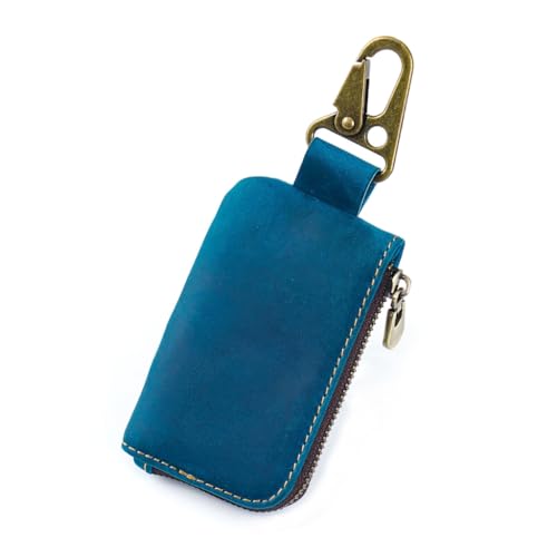 JSGHGDF Stilvolle Vintage-Geldbörse für Damen und Herren, kompakte Geldbörse für und Karten, Bläulich von JSGHGDF