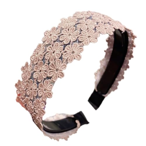 JSGHGDF Süße Mädchen-Stirnbänder mit Stickerei, Blumenmuster von JSGHGDF