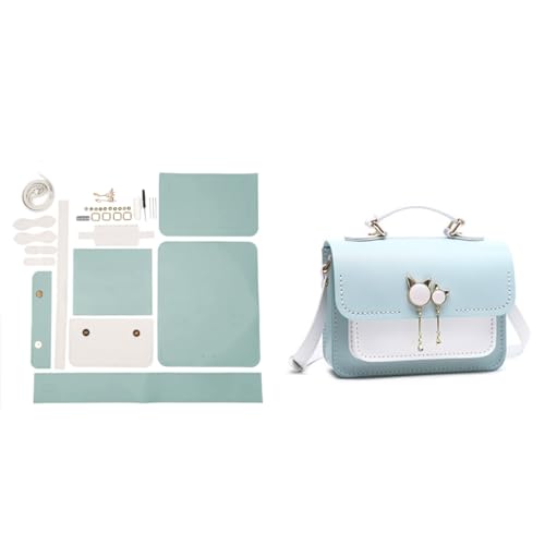 JSGHGDF Tasche Making PU Leder Handtasche Crossbody Umhängetasche Nähen Handwerk für Frauen Mama Freundin Geburtstag, 1, L von JSGHGDF