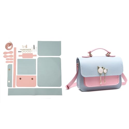 JSGHGDF Tasche Making PU Leder Handtasche Crossbody Umhängetasche Nähen Handwerk für Frauen Mama Freundin Geburtstag, 5, L von JSGHGDF