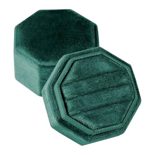 JSGHGDF Velvets Eheringe Box Oktagonal Storage Box Triple Rings Showcase Box Staubdichtes Engagement Ringe Für Täglich JSGHGDF Velvets Eheringe Box Oktagonal Storage Box Triple Rings Showcase Box Staubdichtes Engagement Ringe Für Täglich von JSGHGDF