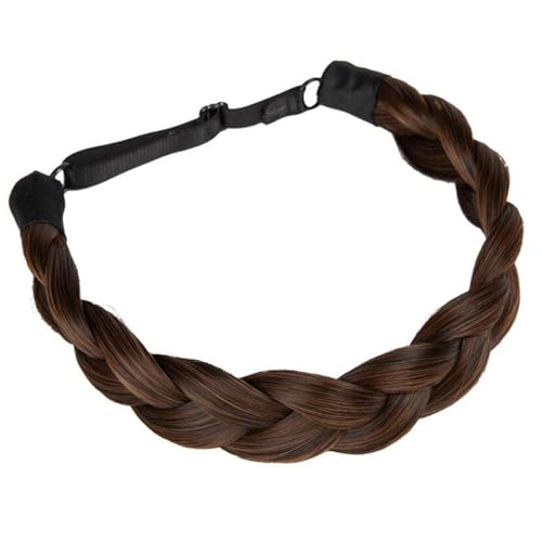 Kreatives Stirnband geflochtenes Haarband Kostüm Haarschmuck Party Kopfbedeckung für schnelle, stilvolle Looks bei jedem Anlass von JSGHGDF