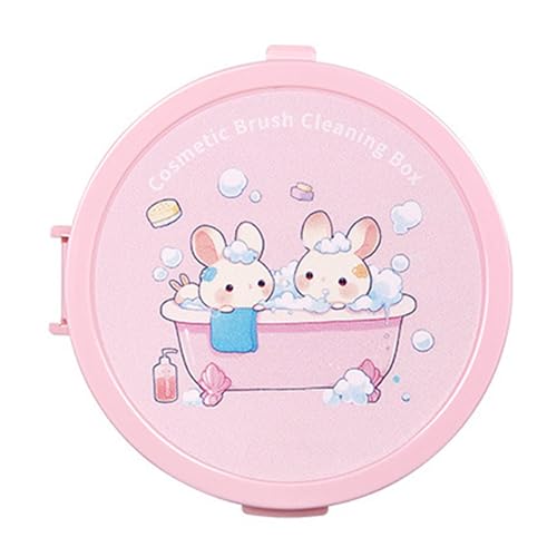 Lazy Girl Make-up-Pinsel-Reinigungswerkzeug, schnelle Reinigungsbox für Puder, Rouge, Lidschatten, sofortige Pflege von Make-up-Pinseln von JSGHGDF