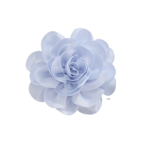 Modischer Stoff Big Flower Brosche Handgefertigtes Lampennadel Juwely Schöne Stoff Brosche Für Frauen Kleidung Accessoire von JSGHGDF