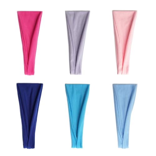 Modisches Haarband, abnehmbares Haarband, kreative Stirnbänder für den täglichen Gebrauch und Sport, 6 Stück Modisches Haarband, abnehmbares Haarband, kreative Stirnbänder für den täglichen Gebrauch und Sport, 6 Stück von JSGHGDF