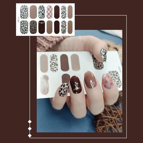 Nagelaufkleber Selbstklebend Transferkunst Dekorationen Leoparden Schieber Abziehbilder Wraps Aufkleber Polnisches Maniküre Zubehör Nagelaufkleber Selbstklebend Transferkunst Dekorationen Leoparden Schieber Abziehbilder Wraps Aufkleber Polnisches Maniküre Zubehör von JSGHGDF