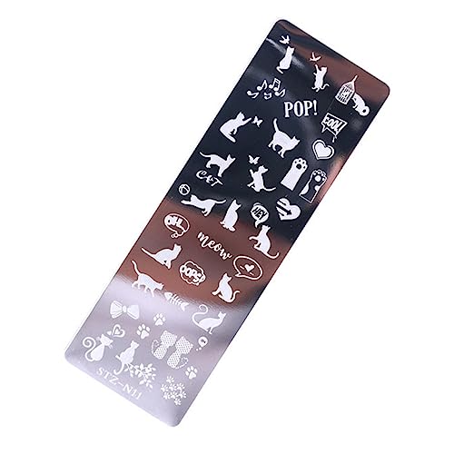 Nagelkunst Stempel Templates Schmetterlingsnagel Kunststempelplatten Nagelbildplatten Nagel Manicuring Druckwerkzeuge von JSGHGDF