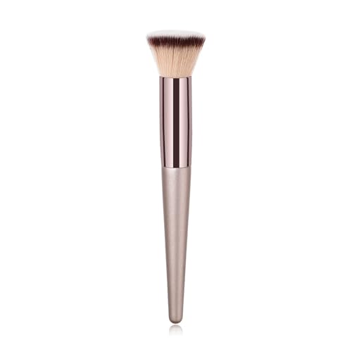 Praktischer Abgewinkelter Make Up Pinsel Für Damen Zum Auftragen Von Kosmetik Concealern Weiche Synthetische Borsten Puder Polierpinsel von JSGHGDF