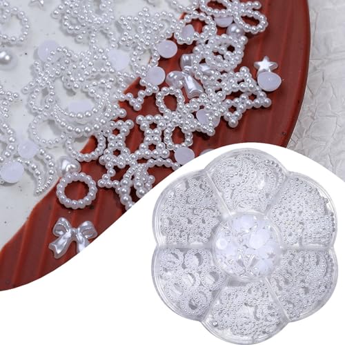 Rose Nägel Kunst 3D Blätter Nagel Harz Nägel Zubehör Nägel Kunst Dekoration Für Frauen Mädchen von JSGHGDF