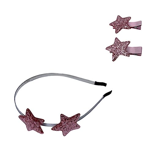 Süßer Haarband Anti Schlupfhaar Barrettes Für Kinder Punk Pailletten Sternform Haarstifte Und Elastisches Haarband Süßer Haarband Anti Schlupfhaar Barrettes Für Kinder Punk Pailletten Sternform Haarstifte Und Elastisches Haarband von JSGHGDF
