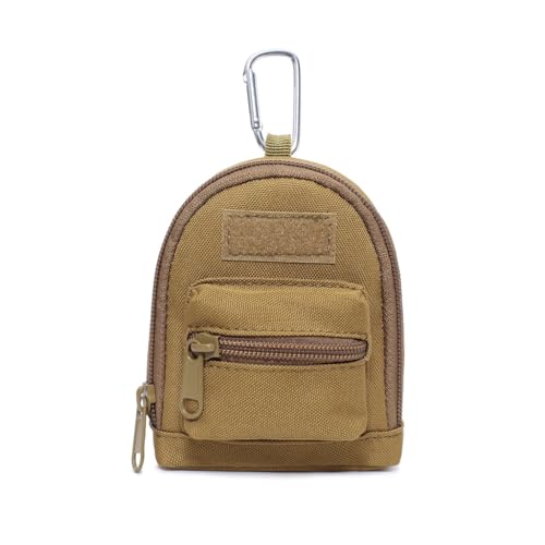 Tragbare Herren-Outdoor-Sport-Hüfttasche mit Geldbörse und Schlüsselhalter, multifunktionale Aufbewahrungstaschen, khaki von JSGHGDF