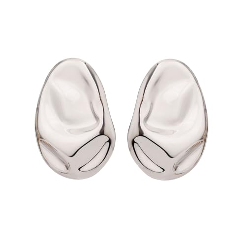 Vintage Big Metal Earrings Exaggerated Earrings Charm Stylish Ear Accessory for Women's European Party Look von JSGHGDF