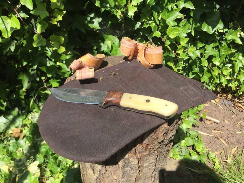 Bushcraft Zunder/Futterstoff Gürteltasche Bushcraft Zunder/Futterstoff Gürteltasche von JSHandCraft