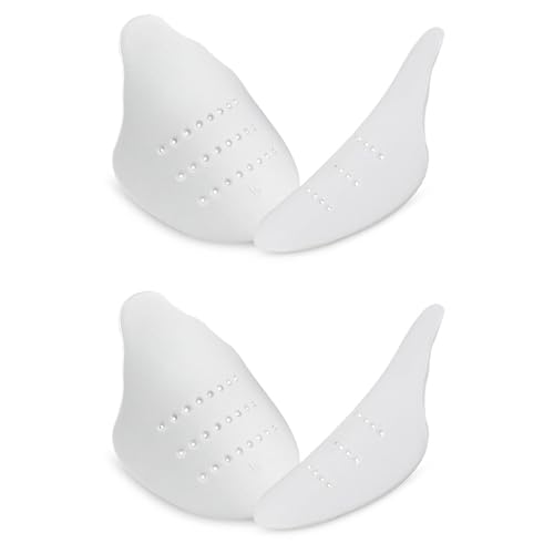 JSHshield 2 Paar Schuhe Crease Protector, Prevent Crease Schuh und Boot Zehenschutz, Sneaker Schuhleisten für Männer und Frauen, Schuhspanner aus Weichem Material von JSHshield
