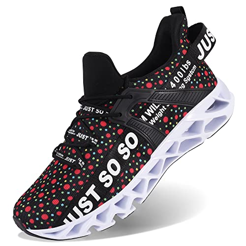 JSLEAP Herren Sneaker Laufschuhe Herren Turnschuhe Sportschuhe Walkingschuhe Running Tennis Leichtgewichts Atmungsaktiv Schuhe von JSLEAP