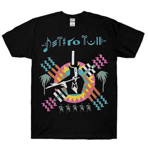 Jethro Tull Light and Dark Black T-Shirt Fullsize S-5XL BlackX-LargeBlackXL von JSONBS
