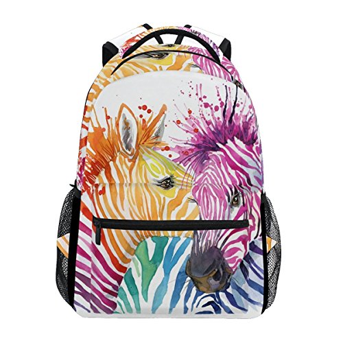 JSTEL Kosmische Einhorn Sterne Schulrucksäcke Für Mädchen Kinder Grundschule Umhängetasche Büchertasche…, A05, L, Kinderrucksack von JSTEL