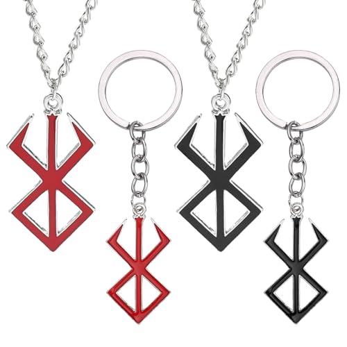 JSTHHTT 2 Stück Spinnen-Halskette, Halskette Anhänger, Halloween Halskette, variable Länge, Schönes Geschenk für Damen und Mädchen (Rot und Schwarz) von JSTHHTT