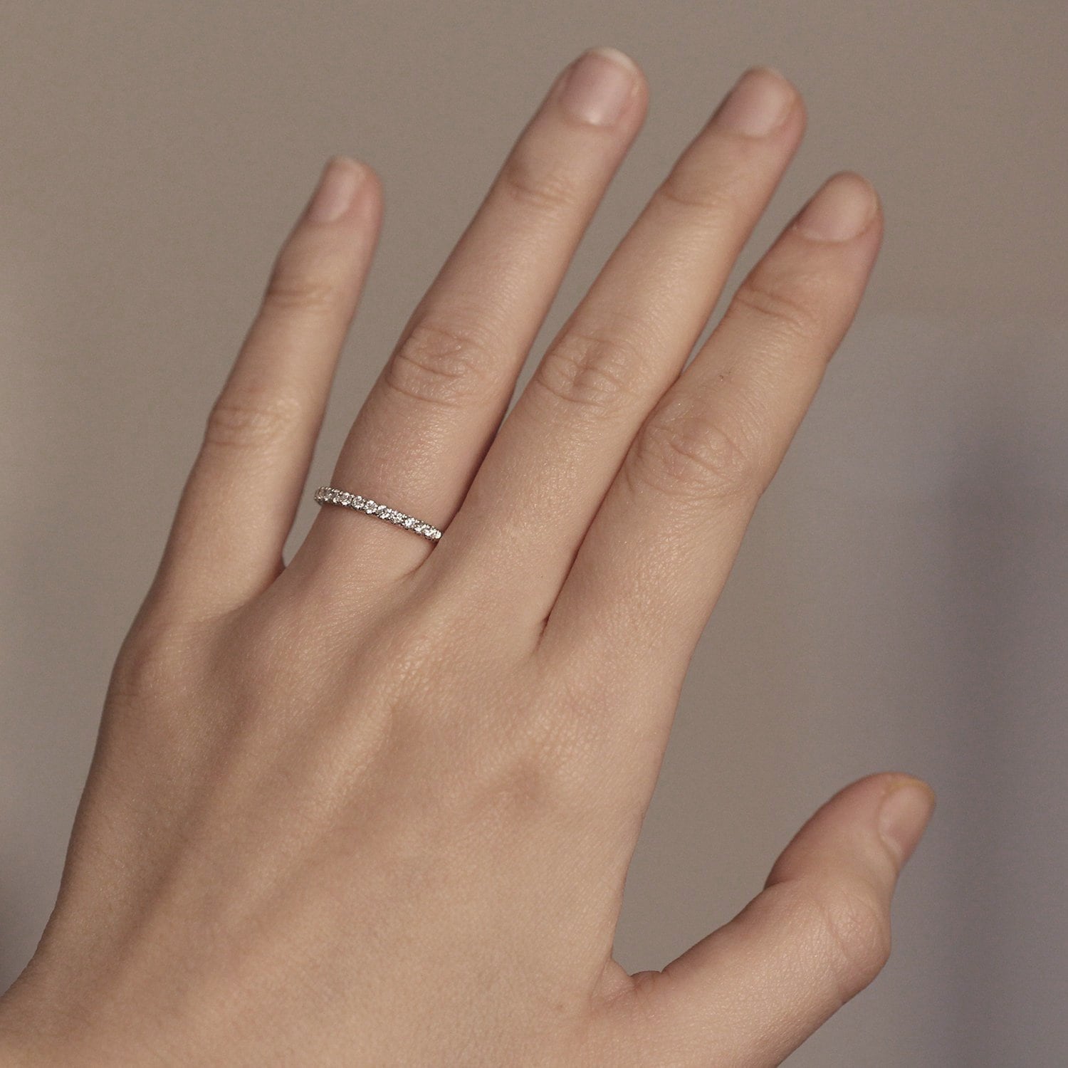 Diamant Eternity Band , Ring, Ehering, Verlobungsring, Verlobungsring von JSVConcepts