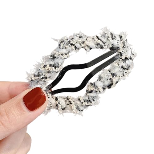 Farbige Garn Haarspange Faule Haarnadel Haarspange Haarspangen Frauen Seitlicher Haarwerkzeug Farbige Garn Haarspange Faule Haarnadel Haarspange Haarspangen Frauen Seitlicher Haarwerkzeug von JSZDFSV