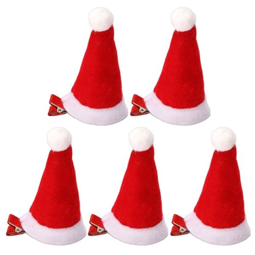 JSZDFSV Weihnachts-Haarschmuck, Weihnachtsmannmütze, Haarspangen-Set, Urlaubsparty-Requisiten, Seitenclip, Festival, dekorative Haarspangen JSZDFSV Weihnachts-Haarschmuck, Weihnachtsmannmütze, Haarspangen-Set, Urlaubsparty-Requisiten, Seitenclip, Festival, dekorative Haarspangen von JSZDFSV
