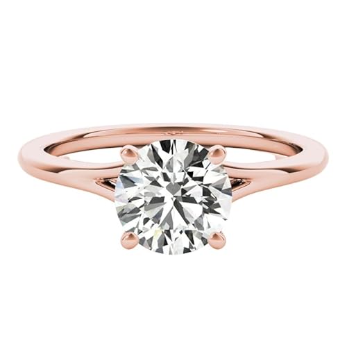 JTC LTD IGI Certified D/VS Round Cut Laborgewachsener Runder Brillantschliff Diamant Versteckter Verlobungsring | 9K Roségold Ring | 0.20KtGröße 58 JTC LTD IGI Certified D/VS Round Cut Laborgewachsener Runder Brillantschliff Diamant Versteckter Verlobungsring | 9K Roségold Ring | 0.20KtGröße 58 von JTC LTD