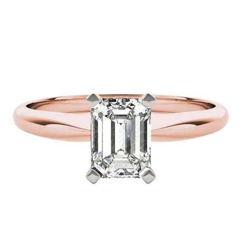 JTC LTD IGI Zertifizierter Verlobungsring mit Labordiamant | Halbzargenfassung in Breitem Band | 9K Roségold Ring | 1.50Kt Größe 53 JTC LTD IGI Zertifizierter Verlobungsring mit Labordiamant | Halbzargenfassung in Breitem Band | 9K Roségold Ring | 1.50Kt Größe 53 von JTC LTD