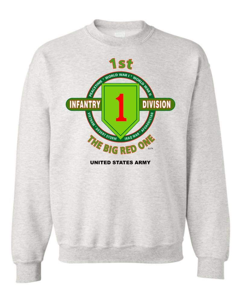 1.infanteriedivision "The Big Red One" Kampf & Feldzug Sweatshirt von JTKAMERICANAINC