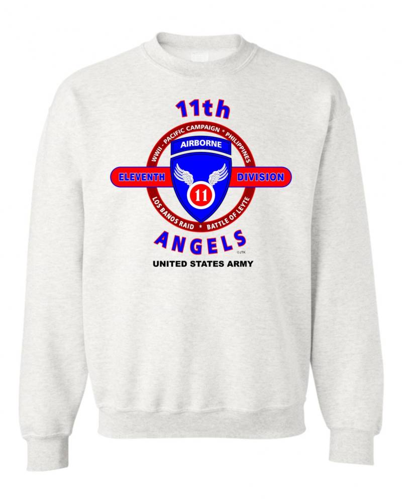 11. Luftlandedivision "Angels" Battle & Kampagne Sweatshirt von JTKAMERICANAINC