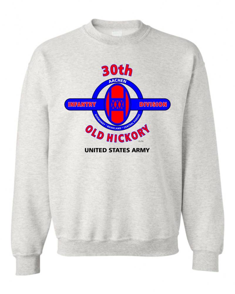 30Th Infantry Division "Old Hickory" Kampf - & Feldzug Sweatshirt von JTKAMERICANAINC