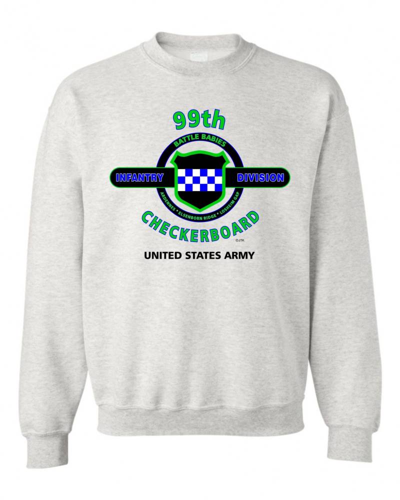 99. Infanterie Division "Schachbrett" Battle & Kampagne Sweatshirt von JTKAMERICANAINC