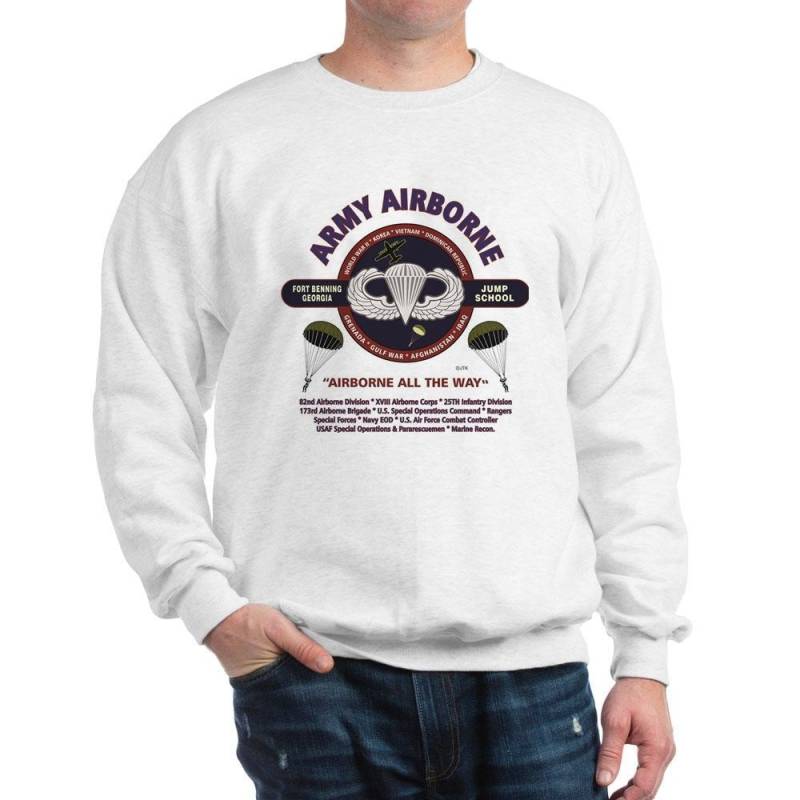 Army Airborne Fort Benning-Georgia Unit & Operations Campaign Sweatshirt von JTKAMERICANAINC