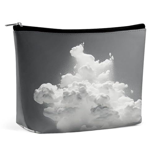 JTKBNVM A Cloud schwimmende Make-up-Tasche für Damen, wasserdichte Kosmetiktasche, tragbare Reise-Kulturbeutel, Aufbewahrungstasche, große Make-up-Tasche, Hand-Make-up-Tasche für Arbeit, Stil, JTKBNVM A Cloud schwimmende Make-up-Tasche für Damen, wasserdichte Kosmetiktasche, tragbare Reise-Kulturbeutel, Aufbewahrungstasche, große Make-up-Tasche, Hand-Make-up-Tasche für Arbeit, Stil, von JTKBNVM