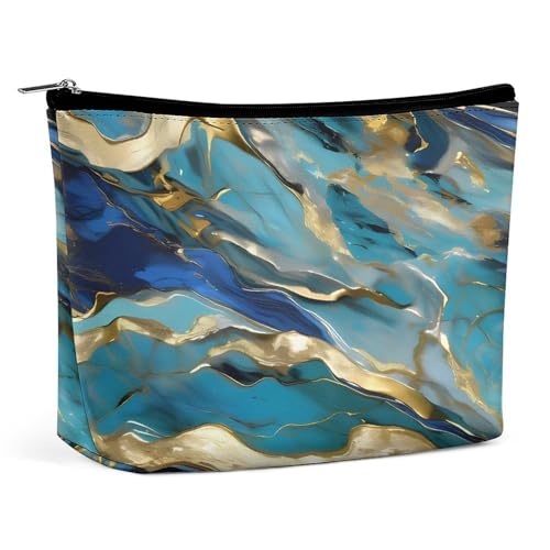 JTKBNVM Azurite Make-up-Tasche für Damen, wasserdicht, tragbar, Reise-Kulturbeutel, Aufbewahrungstasche, große Make-up-Tasche, Hand-Make-up-Tasche für Arbeit, Stil, 1 Stück, Stil:, Einheitsgröße JTKBNVM Azurite Make-up-Tasche für Damen, wasserdicht, tragbar, Reise-Kulturbeutel, Aufbewahrungstasche, große Make-up-Tasche, Hand-Make-up-Tasche für Arbeit, Stil, 1 Stück, Stil:, Einheitsgröße von JTKBNVM