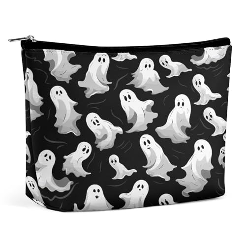 JTKBNVM Halloween Gothic Make-up-Tasche für Frauen, wasserdichte Kosmetiktasche, tragbare Reise-Kulturbeutel, Aufbewahrungstasche, große Make-up-Tasche, Hand-Make-up-Tasche für Arbeit, Stil, JTKBNVM Halloween Gothic Make-up-Tasche für Frauen, wasserdichte Kosmetiktasche, tragbare Reise-Kulturbeutel, Aufbewahrungstasche, große Make-up-Tasche, Hand-Make-up-Tasche für Arbeit, Stil, von JTKBNVM
