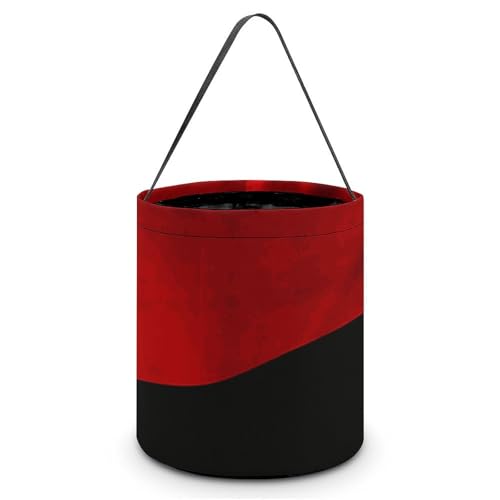 JTKBNVM Halloween-Tragetasche für Damen und Herren, Deutschland-Flagge, Halloween-Süßigkeitentüten, wiederverwendbar, Snackbeutel, Süßigkeiteneimer, Stil, Einheitsgröße, Stil:, Einheitsgröße von JTKBNVM