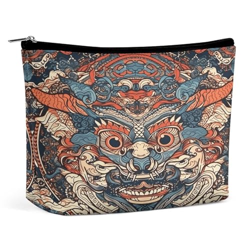JTKBNVM Make-up-Tasche im asiatischen Stil für Damen, wasserdicht, tragbar, Reise-Kulturbeutel, Aufbewahrungstasche, große Make-up-Tasche, Hand-Make-up-Tasche für Arbeit, Stil, Einheitsgröße, Stil:, JTKBNVM Make-up-Tasche im asiatischen Stil für Damen, wasserdicht, tragbar, Reise-Kulturbeutel, Aufbewahrungstasche, große Make-up-Tasche, Hand-Make-up-Tasche für Arbeit, Stil, Einheitsgröße, Stil:, von JTKBNVM