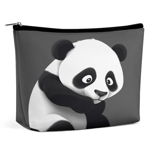 JTKBNVM Panda-Tier-Make-up-Tasche für Damen, wasserdichte Kosmetiktasche, tragbare Reise-Kulturbeutel, Aufbewahrungstasche, große Make-up-Tasche, Hand-Make-up-Tasche für Arbeit, Stil, Einheitsgröße, JTKBNVM Panda-Tier-Make-up-Tasche für Damen, wasserdichte Kosmetiktasche, tragbare Reise-Kulturbeutel, Aufbewahrungstasche, große Make-up-Tasche, Hand-Make-up-Tasche für Arbeit, Stil, Einheitsgröße, von JTKBNVM
