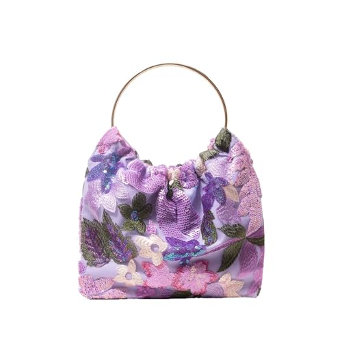 JTKSSCS Damen-Clutches Luxus Handtaschen for Damen Floral Prom Tasche Kleider Braut Party for Frauen Elegante(Mulit1) von JTKSSCS