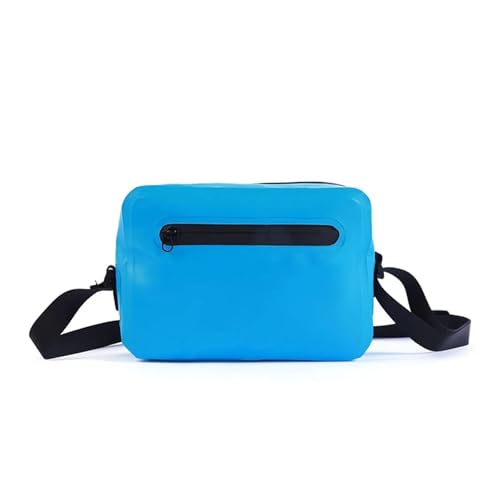 JTKSSCS Dry Bag Tragbare wasserdichte Schwimmtasche PVC Strandaufbewahrungshandtasche Outdoor River Trekking Bootfahren Tauchen Telefonbeutel Reise Lustiges Paket(Blue) von JTKSSCS