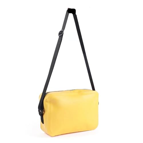 JTKSSCS Dry Bag Tragbare wasserdichte Schwimmtasche PVC Strandaufbewahrungshandtasche Outdoor River Trekking Bootfahren Tauchen Telefonbeutel Reise Lustiges Paket(Yellow) von JTKSSCS