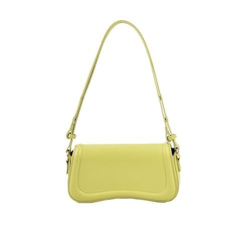 JTKSSCS Henkeltasche Damen Damen-Umhängetasche, tragbare Achseltasche, Designer-Taschen, Geldbörsen, weibliche Handtasche, modische Unterarmtasche(Green) von JTKSSCS