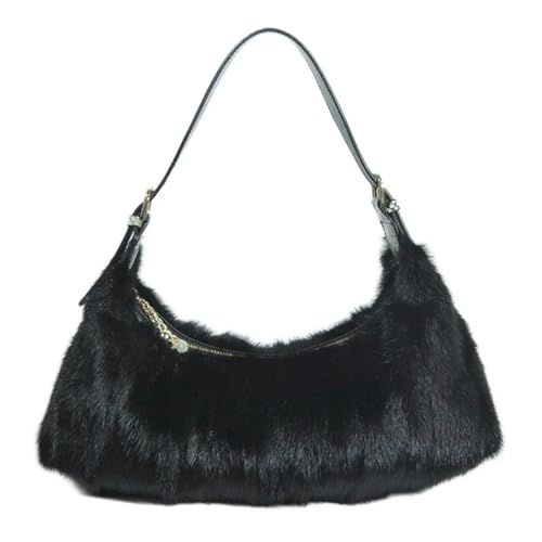 JTKSSCS Henkeltasche Damen Damentasche Schultertasche Unterarmtasche Leder Temperament Handgelenktasche(Style 1) von JTKSSCS