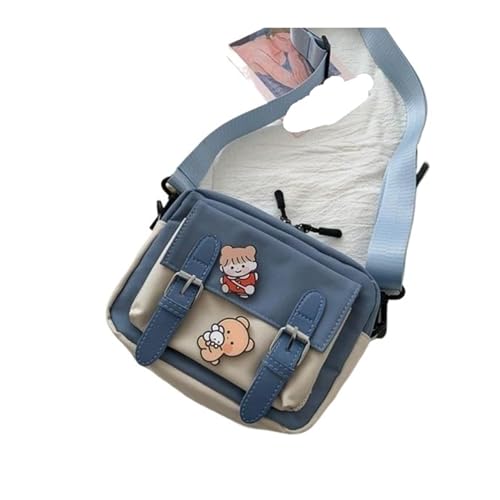 JTKSSCS Henkeltasche Damen Einzelne Schultertasche for Damen, modische und einfache Unterarmtasche, kleine Handtasche(Blue) von JTKSSCS