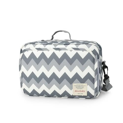 JTKSSCS Wickeltasche wasserdichte Kinder-Mumientaschen, modische Drucke for Wiederverwendbare Umstands-Wickeltaschen, Wetbags mit Doppelgriff(Color-07) von JTKSSCS