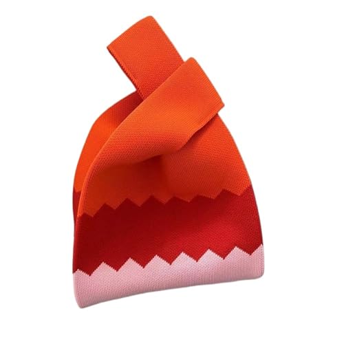 Knotentasche Für Damen Handgefertigte Strickhandtaschen for Damen, vielseitige Knoten-Handgelenktasche, lässige kleine Tragetasche for Mädchen, große Kapazität, wiederverwendbare Einkaufstaschen(Color Knotentasche Für Damen Handgefertigte Strickhandtaschen for Damen, vielseitige Knoten-Handgelenktasche, lässige kleine Tragetasche for Mädchen, große Kapazität, wiederverwendbare Einkaufstaschen(Color von JTKSSCS