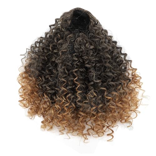 Curly Ponytail Perücke Draw String Innerhalb von Netto Elastic Curly Wavy Ponytail Hair Perücke für Frauen von JTLB